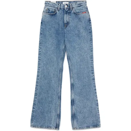 High-waisted Kendall Denim Jeans , Damen, Größe: W27 - Amish - Modalova