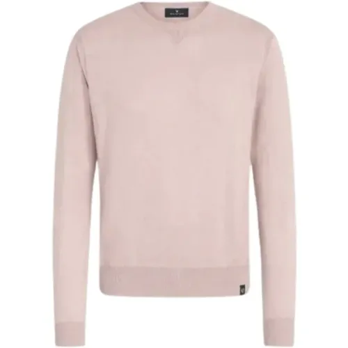 Engineered Creweck Sweater - Stylish and Comfortable , male, Sizes: M - Belstaff - Modalova