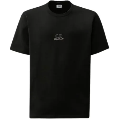 Cotton T-Shirt Regular Fit , male, Sizes: M, L, 2XL, S - C.P. Company - Modalova