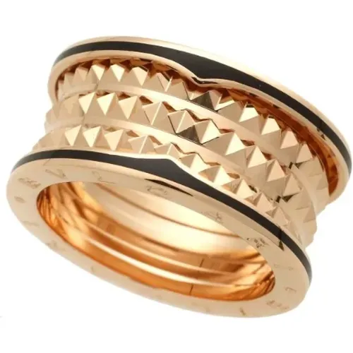 Pre-owned Rose Gold rings , male, Sizes: ONE SIZE - Bvlgari Vintage - Modalova