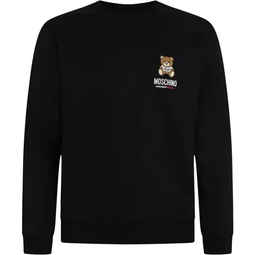 Sweatshirt with Long Sleeves , male, Sizes: XS - Moschino - Modalova