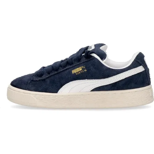 Suede Hairy Club Low Shoe , male, Sizes: 8 1/2 UK, 10 UK, 4 1/2 UK, 7 UK, 9 UK, 12 UK, 6 UK, 8 UK, 3 UK, 3 1/2 UK, 11 UK, 5 UK, 4 UK, 2 UK - Puma - Modalova