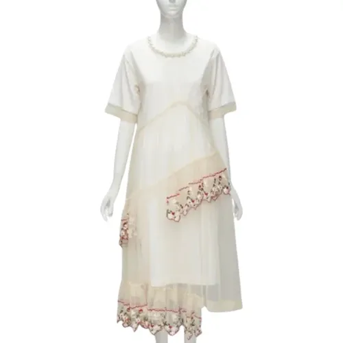 Pre-owned Cotton dresses , female, Sizes: S - Simone Rocha Pre-owned - Modalova