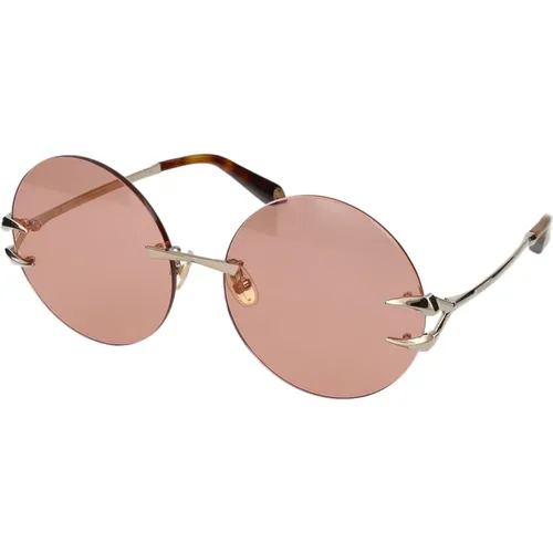 Stylische Sonnenbrille Src006 , unisex, Größe: 63 MM - Roberto Cavalli - Modalova