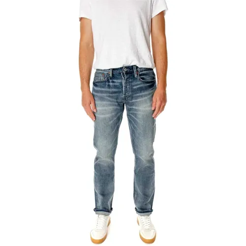 Mid Waist Relaxed Fit Jeans , male, Sizes: W33 L32, W29 L32 - Denham - Modalova