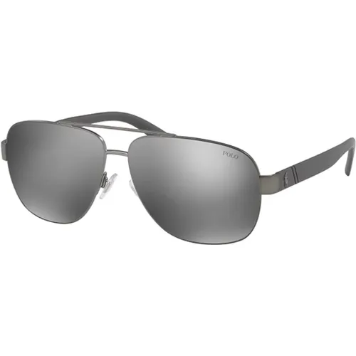 Matte Dark Ruthenium Sonnenbrille PH 3110,/Dark Grey Sunglasses PH 3116 - Ralph Lauren - Modalova