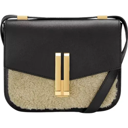 Schwarze und beige Vancouver Tasche - DeMellier - Modalova