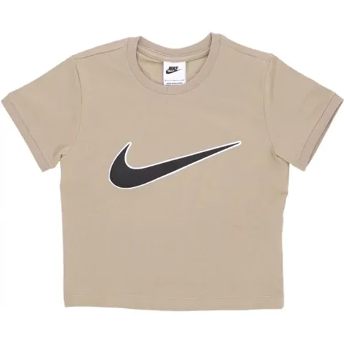 Sportswear Baby Swoosh Tee Khaki - Nike - Modalova