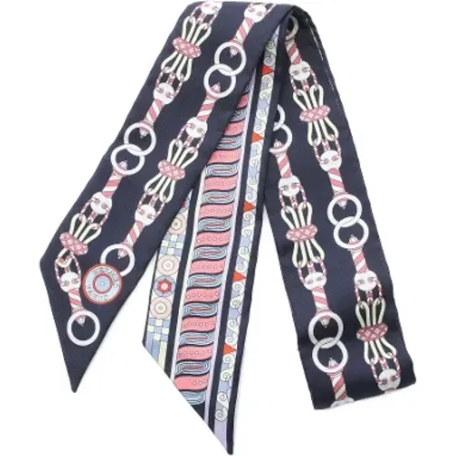 Pre-owned Silk scarves , female, Sizes: ONE SIZE - Hermès Vintage - Modalova