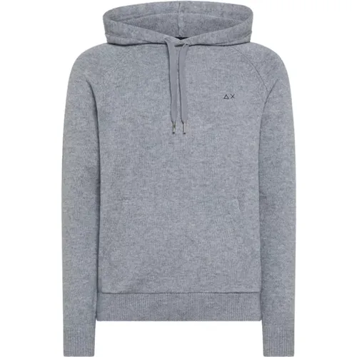 Stylische Pullover für Männer , Herren, Größe: L - Sun68 - Modalova