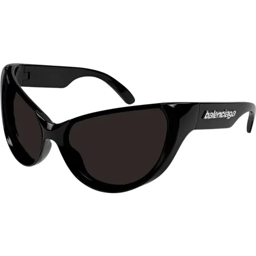 Wrap around sunglasses , female, Sizes: 65 MM - Balenciaga - Modalova