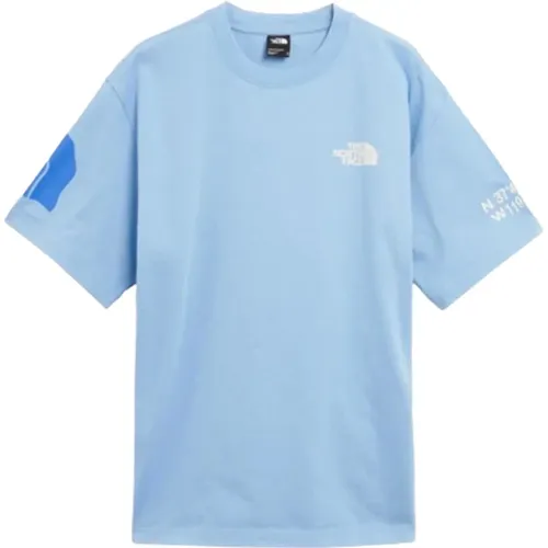 Celeste Graphic T-Shirt , male, Sizes: XS, S, L - The North Face - Modalova