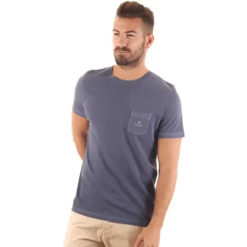 Herren T-Shirt aus 100% Baumwolle - Gant - Modalova