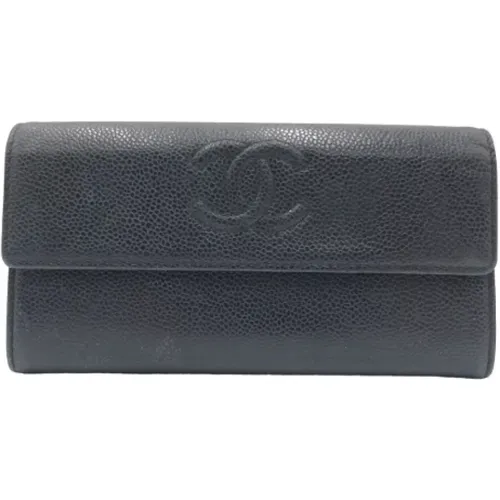 Pre-owned Leather wallets , female, Sizes: ONE SIZE - Chanel Vintage - Modalova