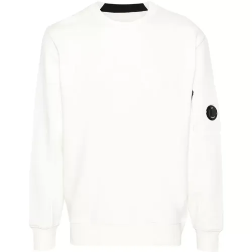 Signaturbrillen Sweatshirt , Herren, Größe: L - C.P. Company - Modalova