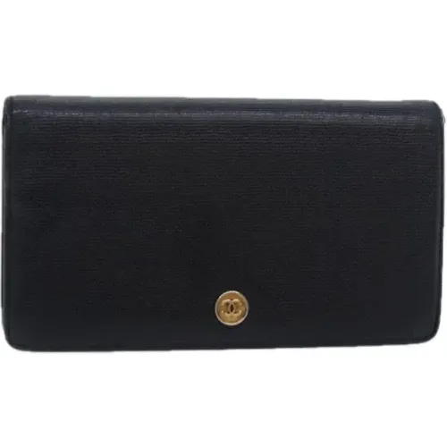 Pre-owned Leather wallets , female, Sizes: ONE SIZE - Chanel Vintage - Modalova