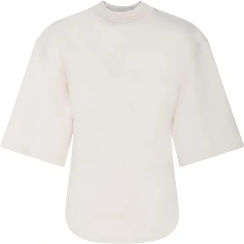 Weiße T-Shirts und Polos , Damen, Größe: 2XS - The Attico - Modalova