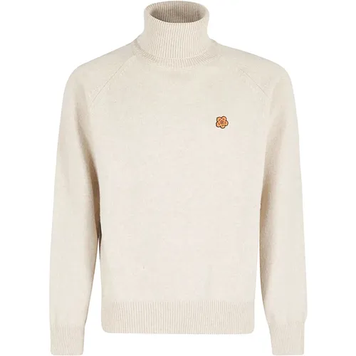 Boke Flower Turtleneck Pullover , Herren, Größe: M - Kenzo - Modalova