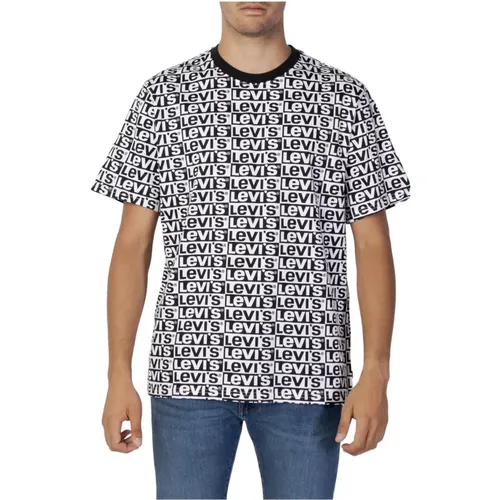 Levi's , Mens Print T-shirt , male, Sizes: XS - Levis - Modalova