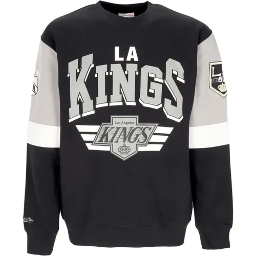 Los Angeles Kings Crewneck Sweatshirt , Herren, Größe: M - Mitchell & Ness - Modalova