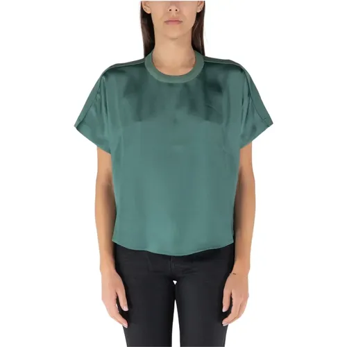 Stylish Viscose T-Shirt for Women , female, Sizes: M, S, L - Simkhai - Modalova