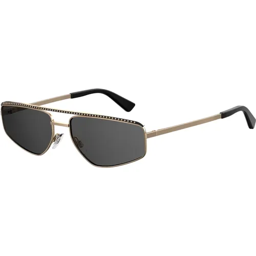 Gold/Grey Sunglasses Moschino - Moschino - Modalova