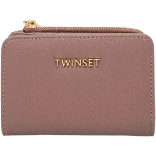 Wallet with Snap Closure , female, Sizes: ONE SIZE - Twinset - Modalova