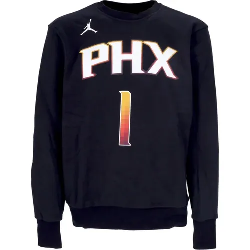 Statement Fleece Crewneck for Men , male, Sizes: L, XL, XS, 2XL, S - Jordan - Modalova