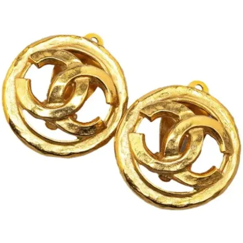 Pre-owned Fabric chanel-jewelry , female, Sizes: ONE SIZE - Chanel Vintage - Modalova