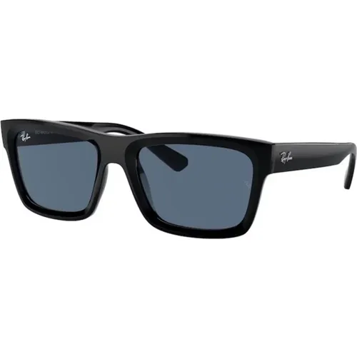 Stylish Sunglasses Blue Dark Lenses , unisex, Sizes: 54 MM - Ray-Ban - Modalova