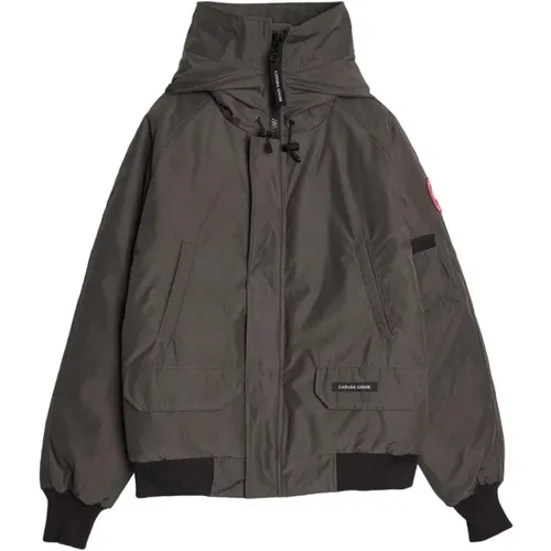 Chilliwack Bomber Grey Jacket , male, Sizes: XL - Canada Goose - Modalova