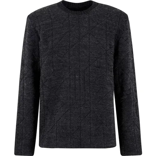 Casual Crewneck Sweater , Herren, Größe: L - MM6 Maison Margiela - Modalova