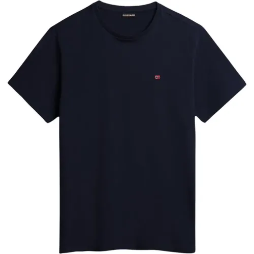Short Sleeve T-Shirt , male, Sizes: M, XL, S, L, 2XL, 3XL - Napapijri - Modalova