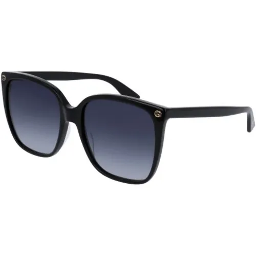 Grey Sunglasses , unisex, Sizes: 57 MM - Gucci - Modalova