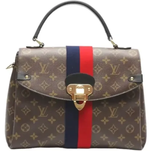 Pre-owned Canvas shoulder-bags , female, Sizes: ONE SIZE - Louis Vuitton Vintage - Modalova