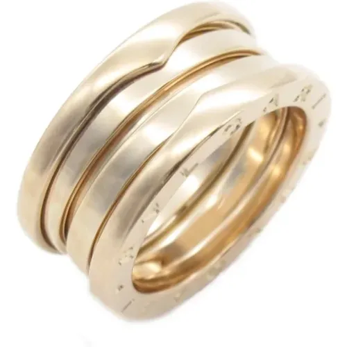 Pre-owned Gold rings , unisex, Sizes: ONE SIZE - Bvlgari Vintage - Modalova