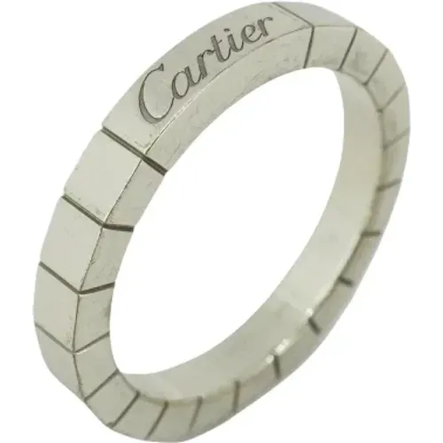 Pre-owned White Gold rings , female, Sizes: ONE SIZE - Cartier Vintage - Modalova