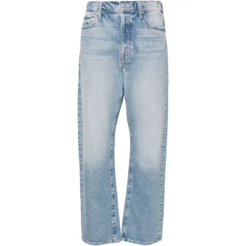 Hellblaue Gewaschene Denim Jeans - Mother - Modalova