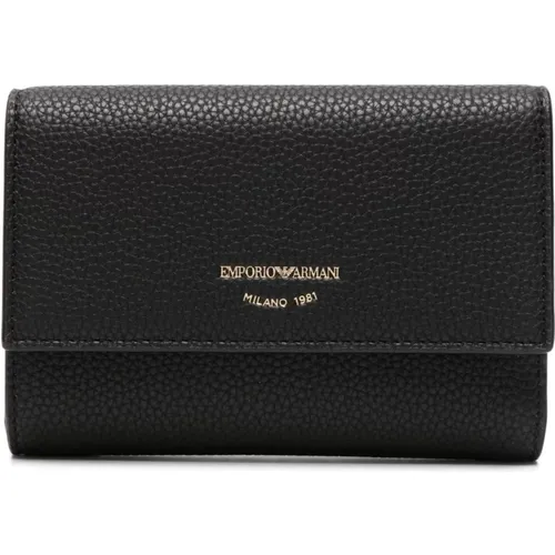 Casual Wallet with Cardholder , female, Sizes: ONE SIZE - Emporio Armani - Modalova