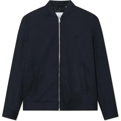 Herringbone Bomber Jacket , Herren, Größe: M - Les Deux - Modalova