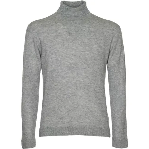 Graue Pullover Kollektion , Herren, Größe: XL - Daniele Fiesoli - Modalova