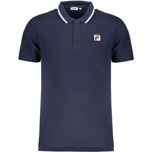 Cotton Polo Shirt Classic Design , male, Sizes: L, XL, S, M, 2XL - Fila - Modalova