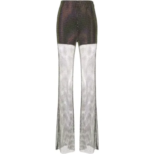 Glitter trousers , female, Sizes: XS - Rotate Birger Christensen - Modalova