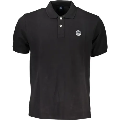 Cotton Polo Shirt with Short Sleeves , male, Sizes: 2XL, S - North Sails - Modalova