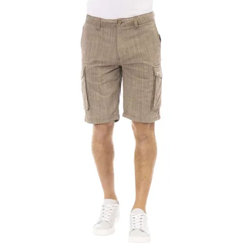 Cargo Bermuda Shorts Trend , Herren, Größe: W30 - Baldinini - Modalova