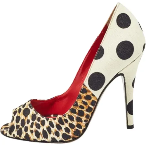 Pre-owned Canvas heels , female, Sizes: 3 1/2 UK - Dolce & Gabbana Pre-owned - Modalova