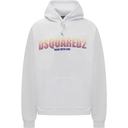 Hoodies , Herren, Größe: M - Dsquared2 - Modalova