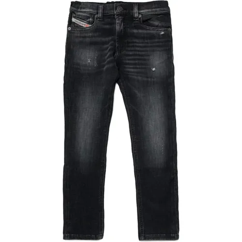Schwarze schattierte gerade Jeans - 1995 - Diesel - Modalova