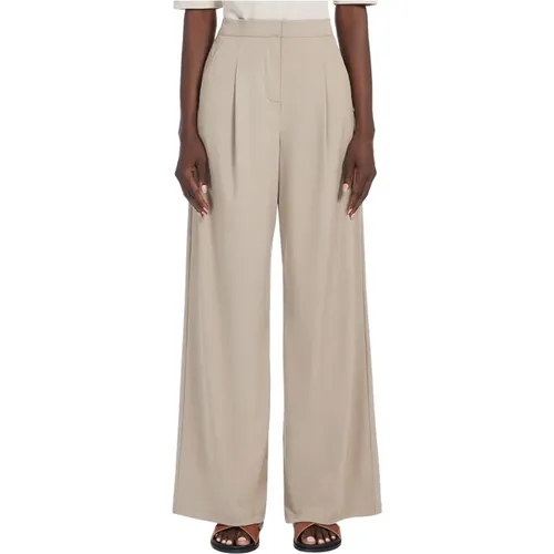 Elegante Palazzo Hose Taubengrau - Max Mara - Modalova