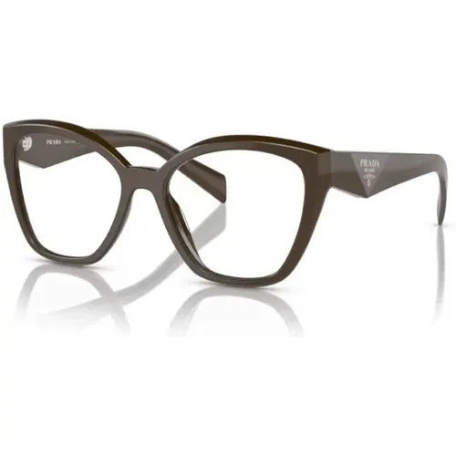 Contemporary Oversize Acetate Glasses , unisex, Sizes: 54 MM - Prada - Modalova